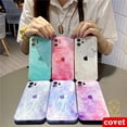 thumbnail image 3 of COVET Carcasas Mármol acuarela teléfono caso Funda Case Carcasa Para IPhone 11 12 13 Pro Max X Xs Max Xr 7 8 Plus SE 2020 Ultra-delgado suave TPU goma Gel caso cubierta, 3 of 4