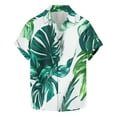 thumbnail image 3 of QATAINLAV Mens Hawaiian Shirt Short Sleeve Button Down Shirts Tropical Floral Summer Beach Shirts 2025 Big and Tall Vacation Tops Multicolor XXXL Weekly Sale, 3 of 6