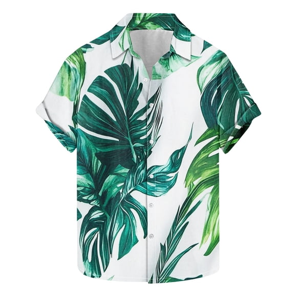 Txeol Améliorez Votre Mode : Chemises Hawaïennes pour Hommes à Manches Courtes avec Boutons - Adoptez le Style de Vie de l'Île avec des Imprimés Vibrants et du Confort, Vente Hebdomadaire, Multicolore, TTG