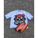 thumbnail image 3 of Camiseta holgada de manga corta con estampado de dibujos animados de estilo hip hop de gran tamaño para hombre y mujer de algodón estilo harajuku 2024, 3 of 4