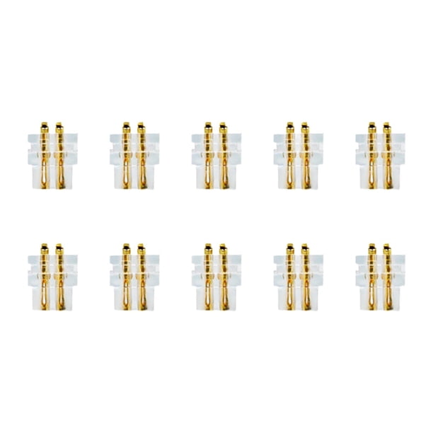 Kit de bricolaje para auriculares, 10 piezas, conector 0,78, accesorio para auriculares DIY, Compatible con componentes de auriculares transparentes,