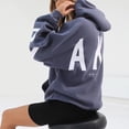 thumbnail image 4 of Fashiona Sudadera con capucha y estampado de letras para mujer(Compre 2 y ahorre 10%), 4 of 6
