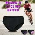 thumbnail image 6 of Wosawe Cycling shorts,Padded Bike MTB Bike MTB Briefs Women Padded Bike Women, 6 of 6