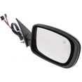 thumbnail image 5 of For Dodge Charger 2015 16 17 18 19 2020 Door Mirror Passenger Side | Power | w/ Heated Glass | w/ Memory | Paint To Match | Replacement For CH1321397 | 191275478677, 1NJ52DX8AF, 5 of 7