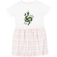 thumbnail image 3 of Inktastic Snake and Moon Girls Toddler Dress, 3 of 5