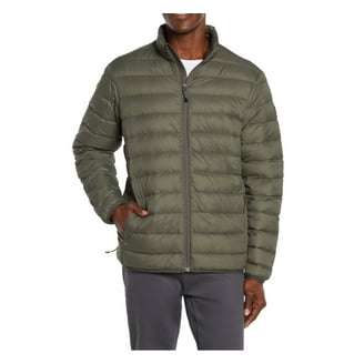 Eddie Bauer Men's Packable Full-Zip Funnel Neck Down Filled Jacket