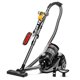 thumbnail image 1 of Aspiradora de trineo sin bolsa OVENTE con depósito de 3 L, potente succión, tubo telescópico, cable retráctil y accesorios, 1400 W, ligera, para alfombras y suelos duros, color negro ST2620B, 1 of 5