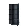 thumbnail image 2 of Kings Brand Furniture Lyons 4-Tier 68" Kitchen Pantry Storage Cabinet with 8 Doors, Black, 2 of 4