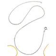 thumbnail image 1 of Plated 18 inch Chain White Gold Plate, 1 of 1