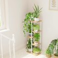 thumbnail image 4 of Petit Support pour Plantes Intérieur Étagère en Métal pour Plantes Support pour Plantes en Pot pour Plusieurs Plantes Table d'Angle pour Plantes pour Patio Jardin Balcon Salon, 4 of 6