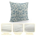 Fenyluxe Dusty Blue Cream Pillow Covers Boho Design Polka Dot Throw