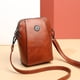 thumbnail image 5 of Pequeños Bolsos Transversales para las Mujeres Todos los Partidos Bolso de Teléfono Vertical Bolso Pequeño Retro Inclinado, Bolso de Hombro Único de Compartimento Múltiple Bolsas Transversales Transpa, 5 of 6