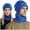 Z01_Blue, variant on GPOECD Knitted Winter Hat with Scarf for Men and Women Adult Windproof Thermal Hood Coif Black,One Size