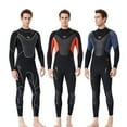 thumbnail image 4 of Men 3mm Neoprene Full-body Wetsuit with Back Zipper Diving Suit, 4 of 8