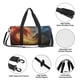 thumbnail image 4 of Easygdp Red And Blue Fire Dragon B Bolsa de Viaje, Bolsa de Mano, Bolsa de Gimnasio, Bolsa de Equipaje para Viaje, 4 of 6