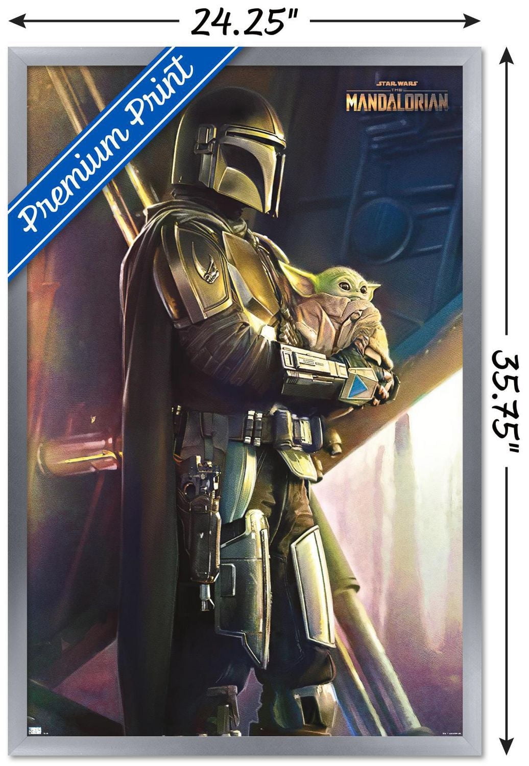Star Wars: The Mandalorian - Held Wall Poster