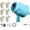 Sky Blue, variant on Handheld Air Cannon Toy Single Shot Air Blaster Gun No Battery, Air Vortex Cannon Fart Blaster Air Gun Prank Toy Indoor Outdoor Sports Toy