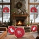 thumbnail image 5 of xihome Bola inflable navideña de 60 cm para exteriores, ideal para jardn y patio. Adorno navideño inflable de PVC resistente a la intemperie. No incluye luces., 5 of 6