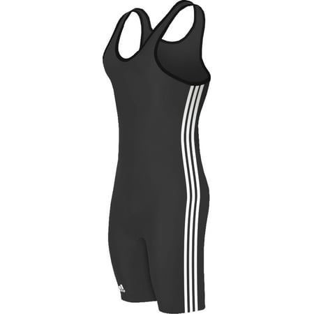 UPC: 0818423011516 | Adidas aS102s Men s Wrestling 3-Stripe Singlet