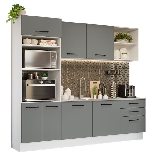 Cocina Integral Completa Modular Madesa Agata 250cm BG 01