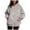 Purple, variant on Womens Camo Hoodies, Maple Leaf Printed Oversized Hooded Sweatshirt Fleece Pullover Sweatshirts Long Sleeve Tops with Pocket