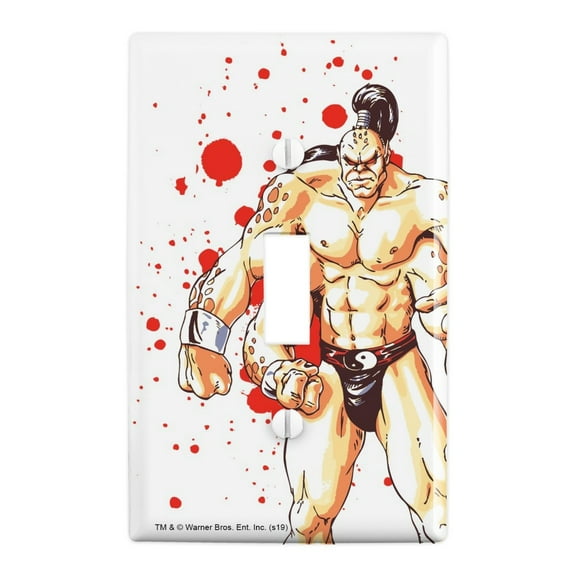 Mortal Kombat Klassic Goro Character Plastic Wall Decor Toggle Light Switch Plate Cover