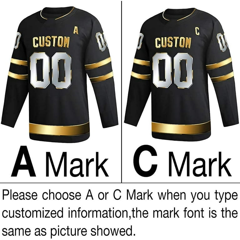  Custom V-Neck Hockey Jersey for Men Kids Stitched or Printed  Personalized Team Name Number Logo : Clothing, Shoes & Jewelry