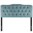 thumbnail image 4 of Modway Annabel Full Diamond Tufted Performance Velvet Headboard in Light Blue, 4 of 7