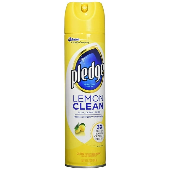 Pledge DRACB723725CT Lemon Clean Furniture Spray - 9.7 ozPack of 1