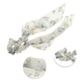 thumbnail image 3 of Unique Bargains 1 Pc Durable Ribbon Hair Scrunchies Hair Ties Beige, Green, 3 of 5