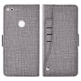 thumbnail image 4 of Compatible avec Google Pixel 1 Étui Portefeuille en Cuir à Rabat Porte-Cartes Support Accessoires pour Cellulaire Porte-Monnaie Fente pour Pièce d'Identité de Crédit Étuis de Téléphone pour Pixel1 Femmes Hommes Gris, 4 of 5