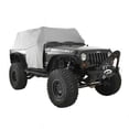 thumbnail image 5 of Smittybilt Water-Resistant Cab Cover with Door Flaps (Gray) - 1068, 5 of 7