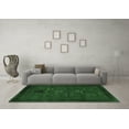 thumbnail image 3 of Ahgly Company Indoor Round Persian Emerald Green Traditional Area Rugs, 4' Round, 3 of 4