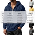 thumbnail image 3 of Atogsazn Mens 1/4 Zip Oversized Hoodies Casual Long Sleeve Hooded Sweatshirt Fall Winter Tops with Pocket Black XL Fashion, 3 of 5