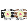thumbnail image 1 of Huevos de pulpo Pulsera pareja de cuerdas de cuero Unbranded M, 1 of 3