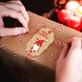 thumbnail image 5 of 100 etiquetas de Feliz Navidad con cuerda de yute, papel de regalo, etiquetas colgantes, 5 of 5