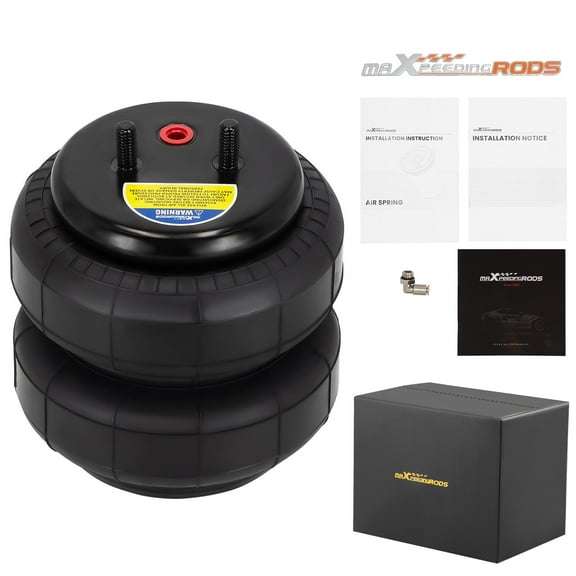 Maxpeedingrods 1x Universal 2500lbs Air Spring Bag For Ford F-150/F-250/F-350/F-450 2 & 4WD