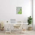 thumbnail image 2 of Stupell Industries Prickly Pear Desert Cactus over Geometric Pink Pattern Botanical & Floral Painting Gray Framed Art Print Wall Art, 16 x 20, 2 of 6