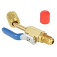 thumbnail image 2 of CNKOO Réfrigérant de Climatisation 3 Pcs Codé par Couleur R410A R134A Valves d'Arrêt pour Réfrigération AC HVAC Tuyaux de Chargement, 2 of 7