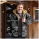 thumbnail image 2 of Men's Print Jacket Men's Spring And Autumn Casual Trend Zipper Hooded Jacket M, 2 of 5