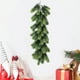 thumbnail image 4 of Guirnalda navideña de ratán de 56 cm | Follaje de agujas de pino de resina verde | Decoración navideña corta y empalmable para puertas, escaleras, repisas y decoración festiva para interiores y, 4 of 6