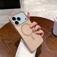thumbnail image 2 of For iPhone 17 Pro Case Compatible with MagSafe Precise Cutouts Matte PC Phone Cover - Transparent Pu, 2 of 5