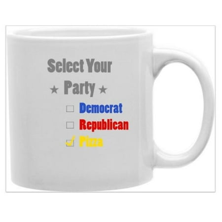 

imaginarium goods MUG-KSA-URPARTY Select Your Party Pizza Mug