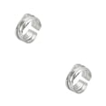 thumbnail image 3 of Qarigey Anillos ajustables Cosplay fiesta banquete viaje moda abierto cobre anillo mano joyería decoración regalo de cumpleaños Oro blanco 2piezas, 3 of 6