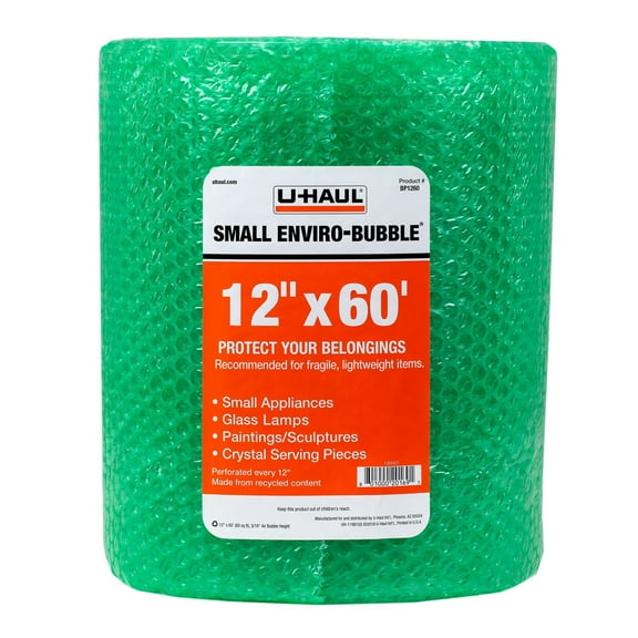 60' Enviro-Bubble Roll (Small Bubble Size)