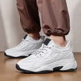 thumbnail image 2 of Mens Fashion Sneakers Breathable Mesh Slip on Running Shoes Non Slip Comfortable Lightweight Walking Footwear, 2 of 8