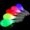 thumbnail image 2 of 2 piezas de juguete de plástico para maracas, luces LED para animar, accesorios para fiestas musicales, martillo de arena, juguetes para barra de conciertos (color aleatorio), 2 of 4