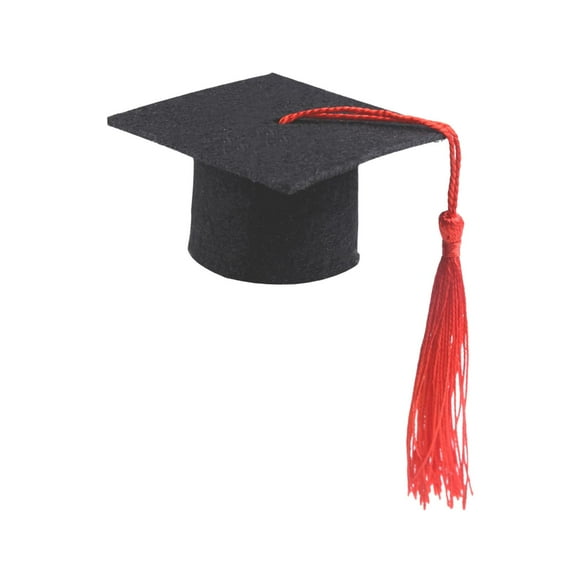 Sombrero de graduación pequeño, disfraz de mascotas, accesorios de disfraz, ropa, Mini sombrero para mascota 55 cm x 3 cm x 3 cm Yinane Sombreros de hámster