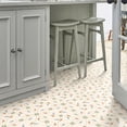thumbnail image 2 of DEWOO 12''x12'' Peel and Stick Kitchen Backsplash Tiles Floral Cute Contact Paper Vintage Village Country Cottage Wallpaper Farmhouse Renter Friendly Geometry Heat & Water Resistant Kitchen Bedroom, 2 of 9