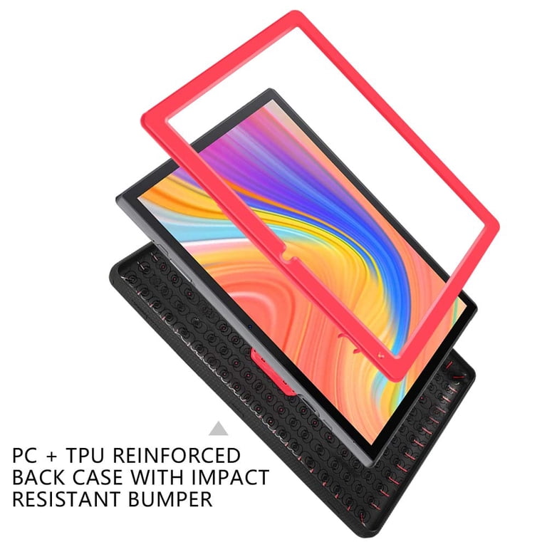 AOYODKG Tablet 2 in 1, 10.1 inch Android 11 Tablet with Keyboard, Case